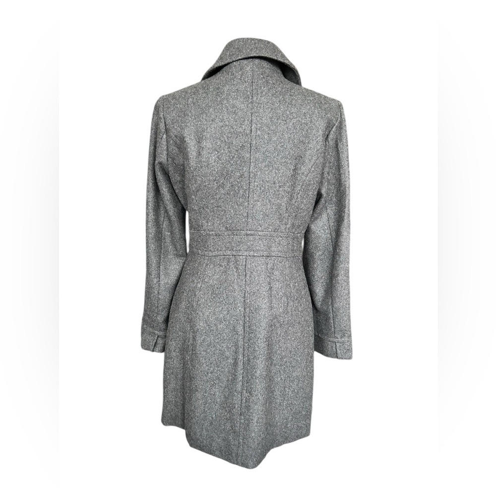 Tulle by Anthropologie Wool Blend Dark Gray Pea Coat size XS-S - Picture 6 of 13